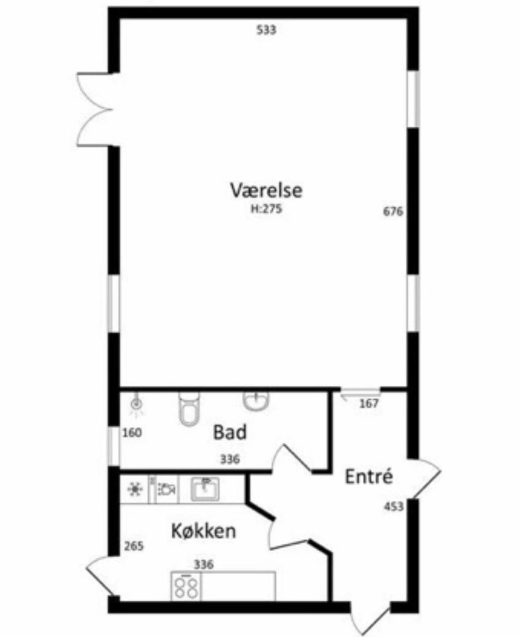 Staevnegaarden Otel Flødstrup Dış mekan fotoğraf
